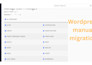 migrate or redesign your wordpress site securely and fast